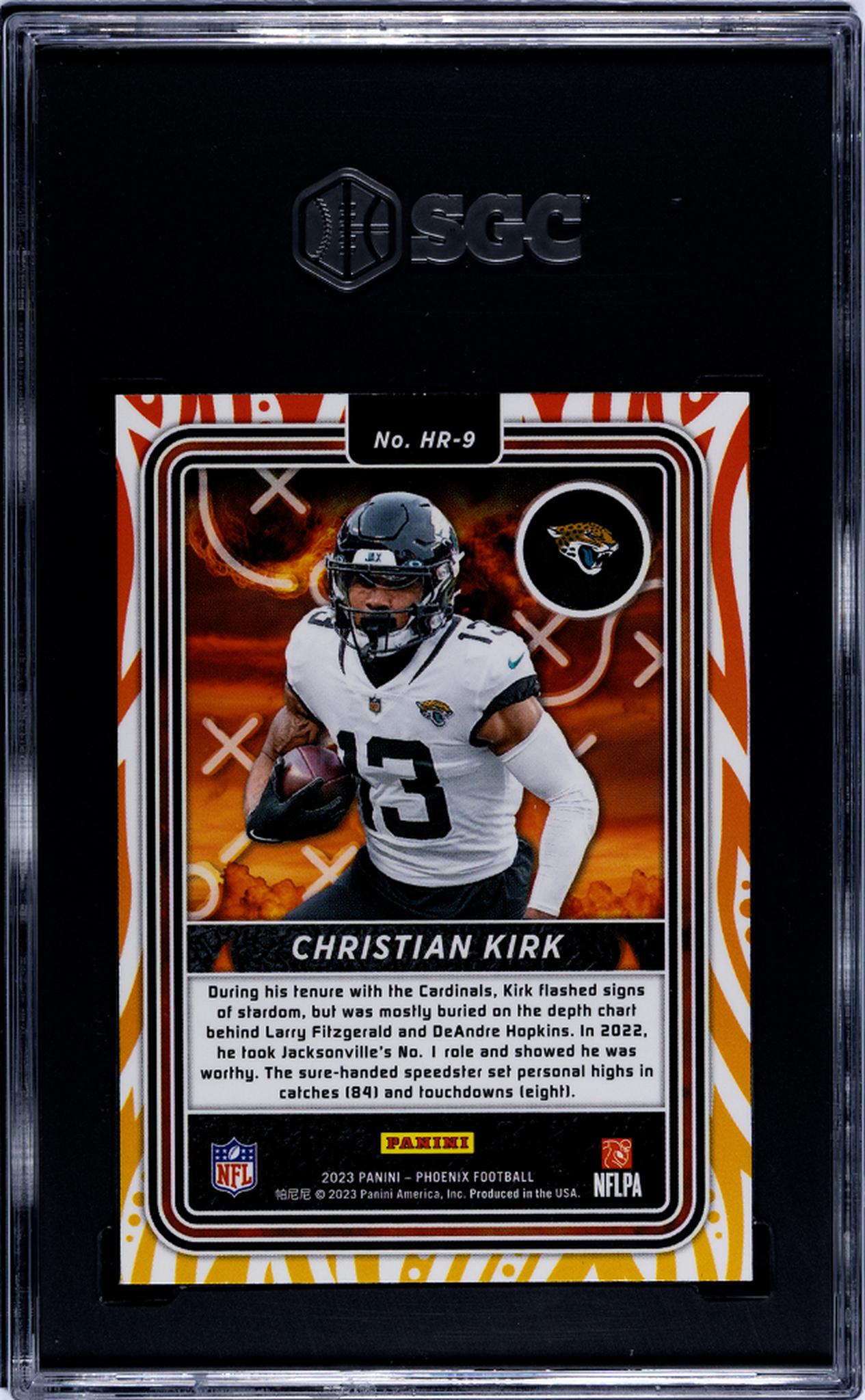 2023 Panini Phoenix #HR-9 Christian Kirk Hot Routes SGC 10