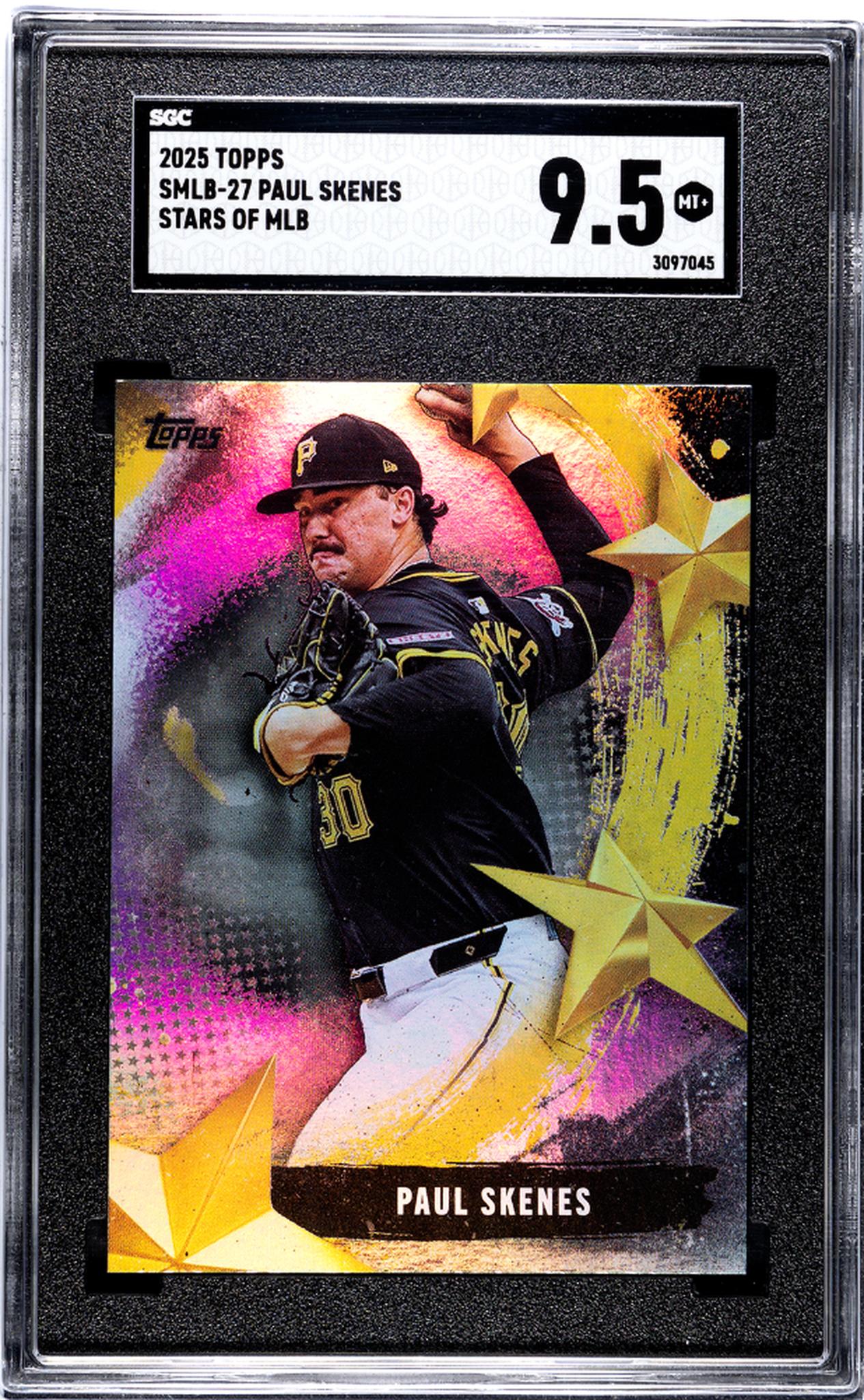 2025 Topps #SMLB-27 Paul Skenes Stars of MLB SGC 9.5