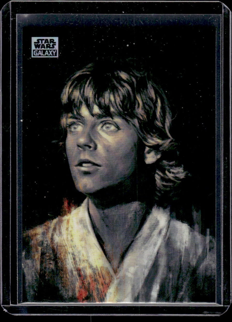 Topps Star Wars Galaxy #83 Luke Skywalker 