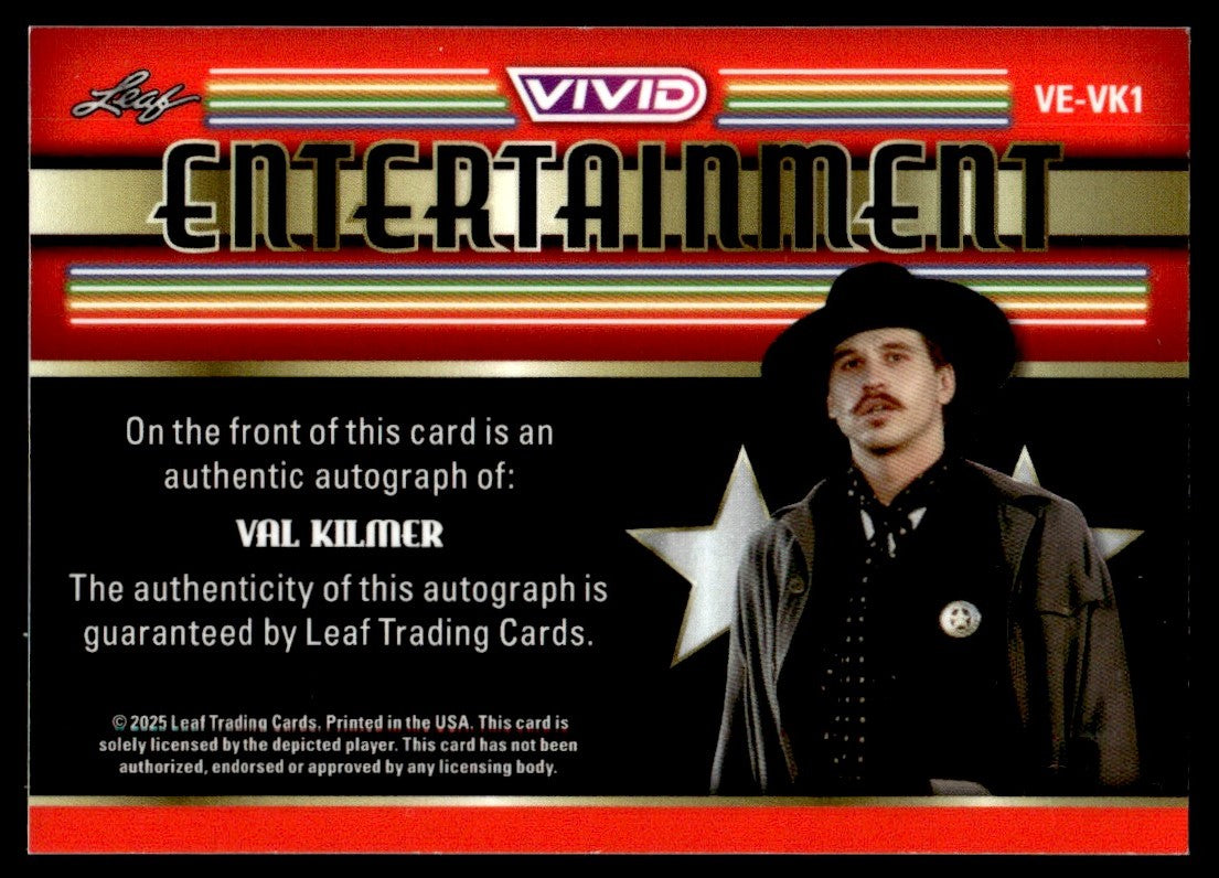 2025 Leaf Vivid VE-VK1 Val Kilmer Entertainment Auto