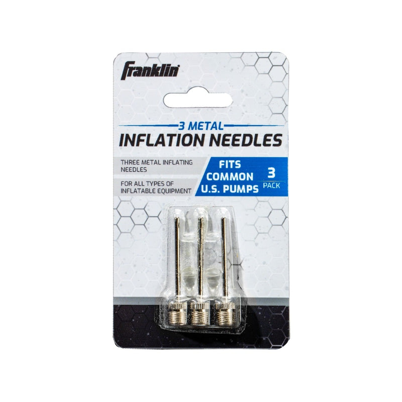 Franklin Sports 3-Pack Metal Inflation Needles for Balls