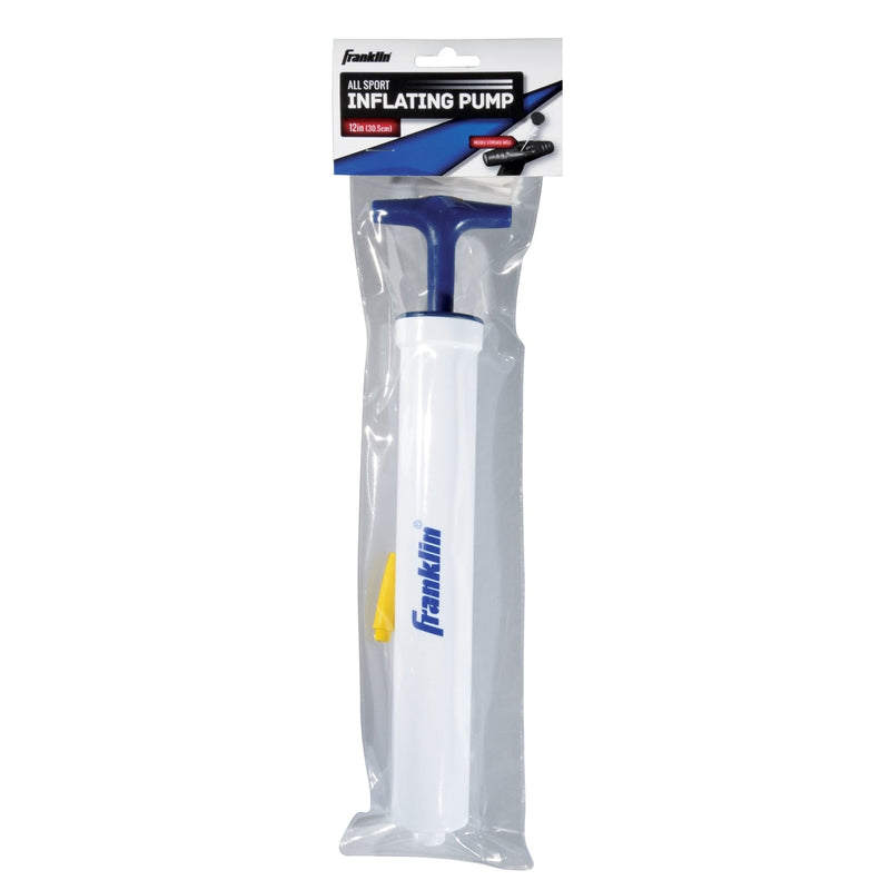 Franklin Sports 12-Inch Ball Pump with Needle Storage