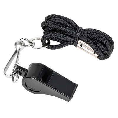 Franklin Sports Plastic Whistle with Lanyard