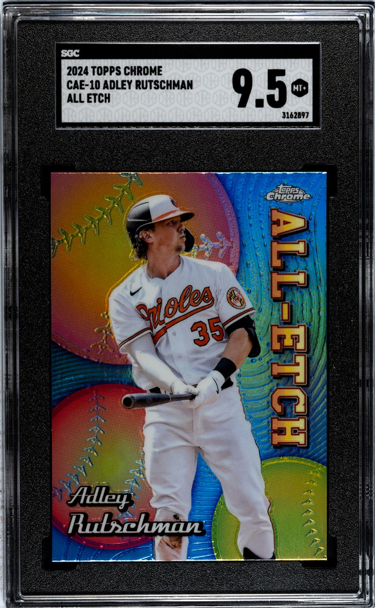 2024 Topps Chrome #CAE-10 Adley Rutschman All Etch SGC 9.5