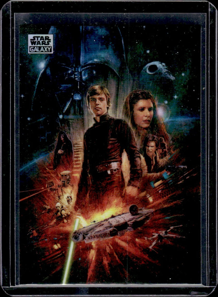 Topps Star Wars Galaxy #70 The Destiny of a Jedi Mini