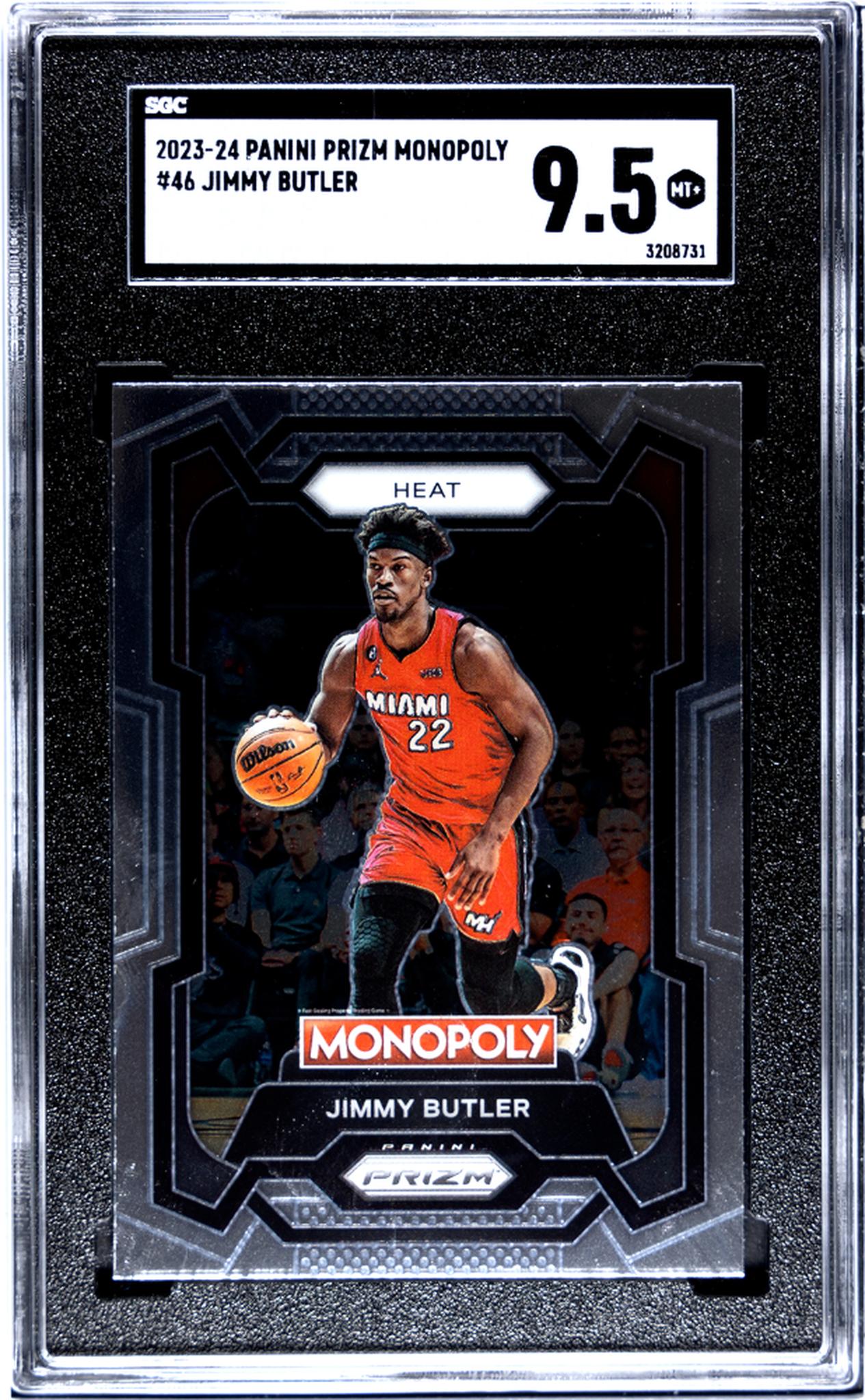 2023-24 Panini Prizm Monopoly Jimmy Butler #46 SGC 9.5