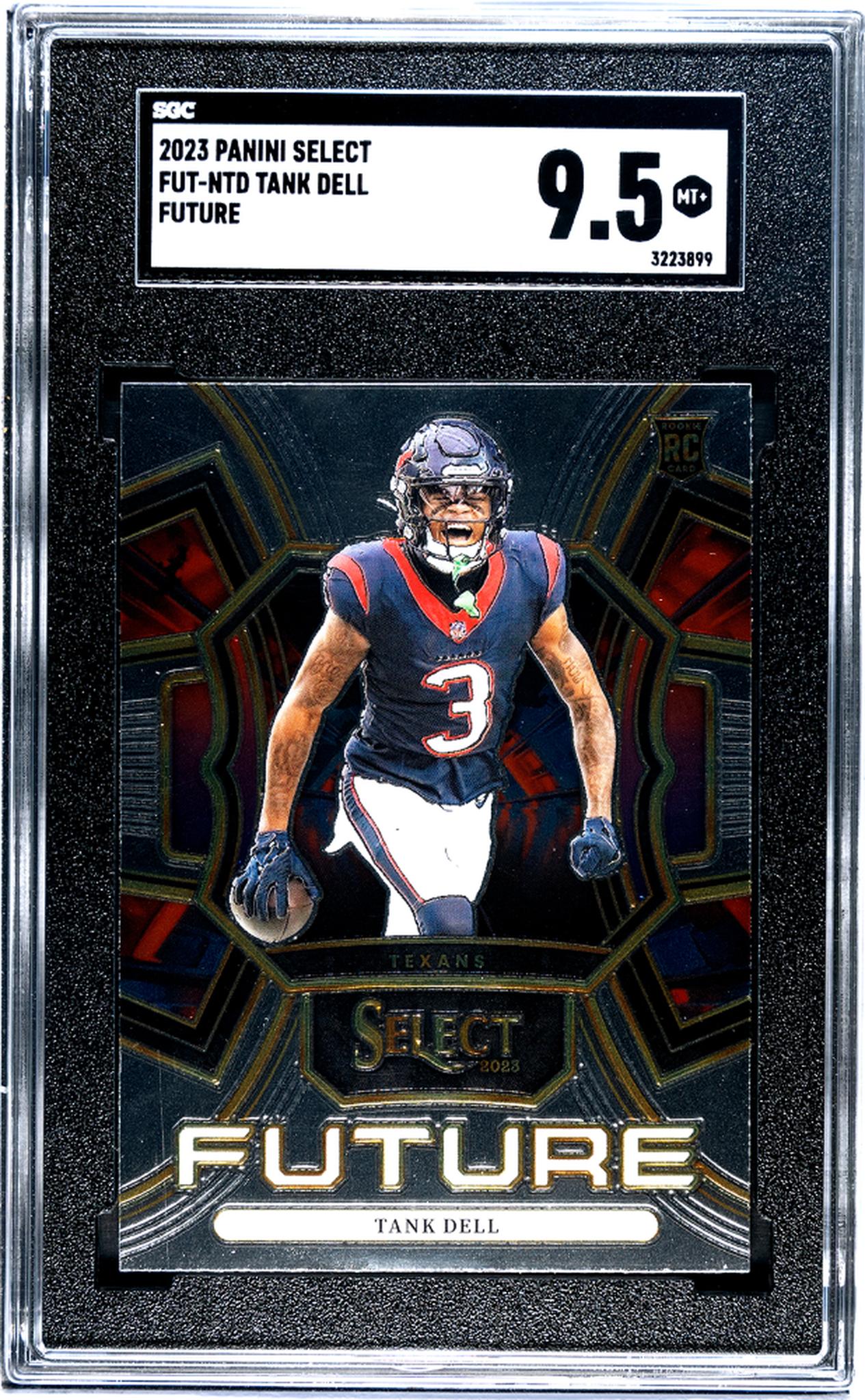 2023 Panini Select #FUT-NTD Tank Dell Future Rookie  SGC 9.5