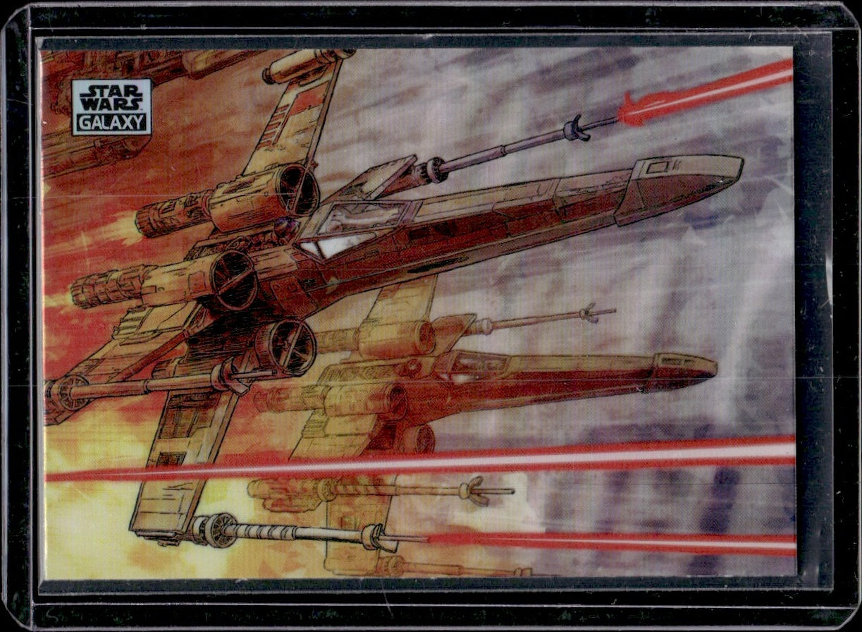 Topps Star Wars Galaxy #34 Red Five