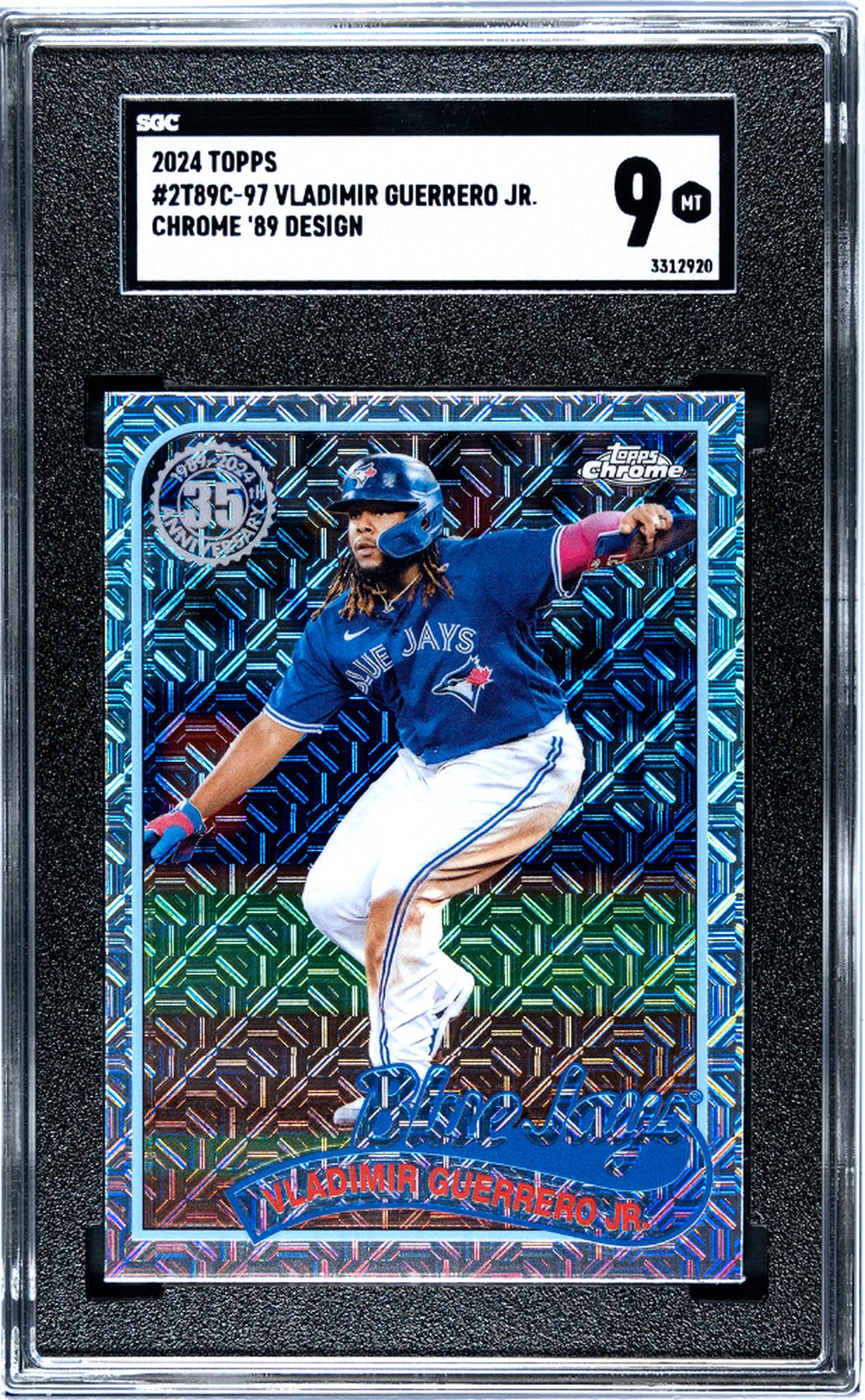 2024 Chrome #2T89C-97 Vladimir Guerrero Jr. '89 Design SGC 9