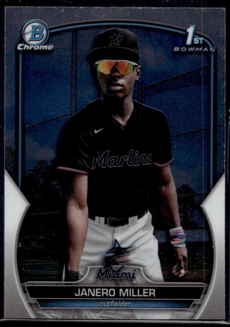 2023 1st Bowman Chrome Janero Miller