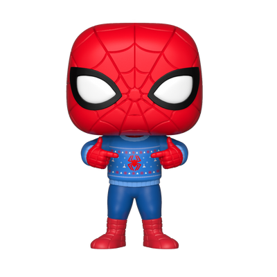 Funko Pop! Marvel: Holiday - Spider-Man with Ugly Sweater