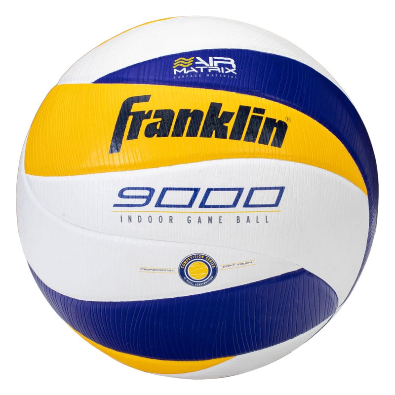 Franklin Sports Kerri Walsh Jennings Volleyball - Blue/Yellow