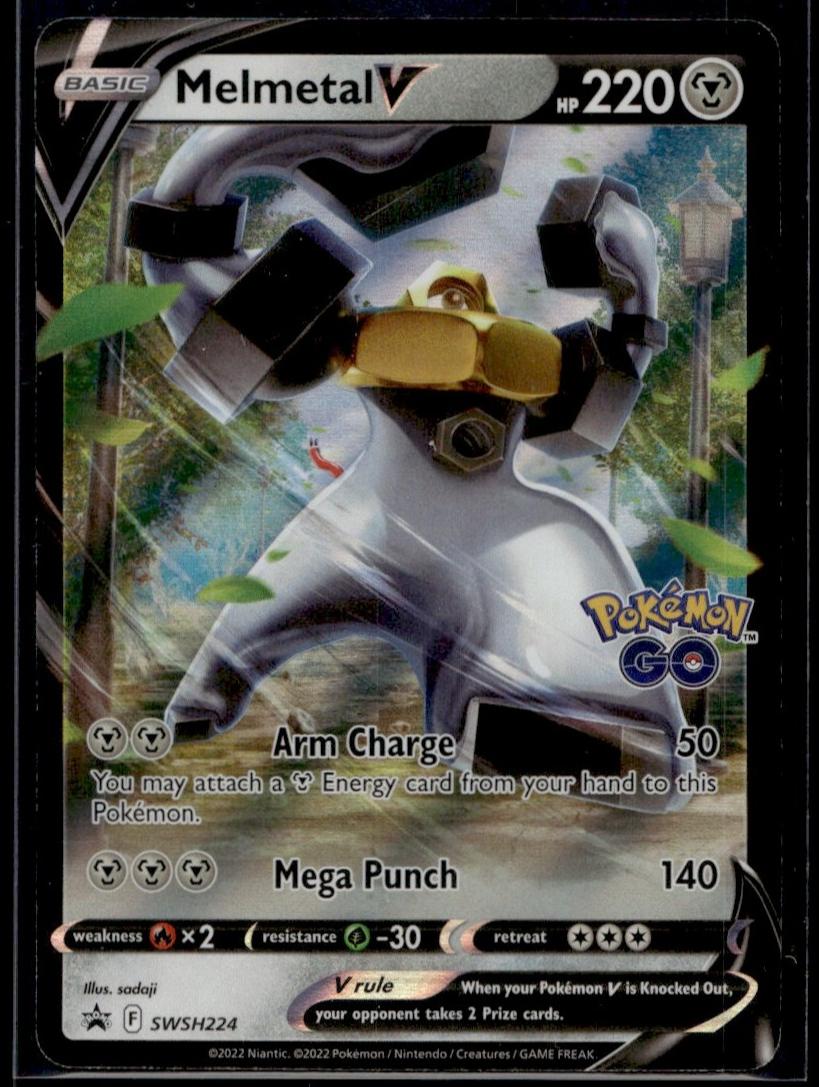 Melmetal SWSH224 Pokemon GO Black Star Promo