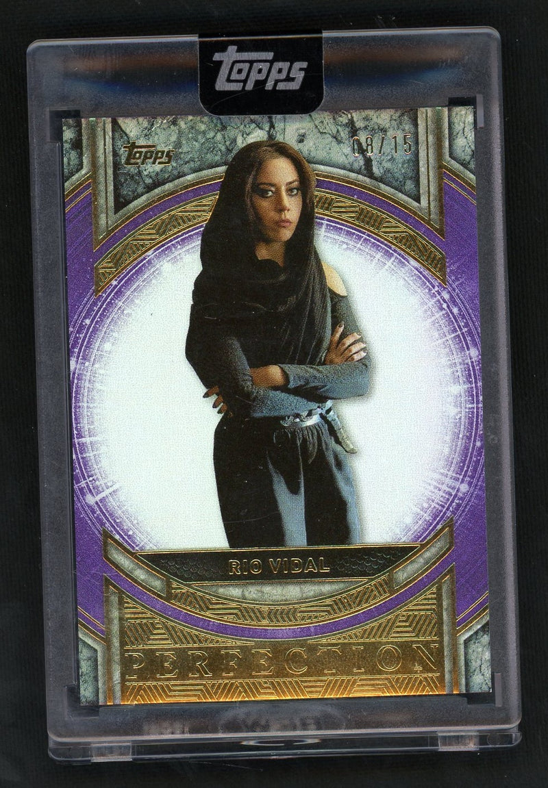 2025 Topps Marvel The Collector Rio Vidal Perfection Purple /15