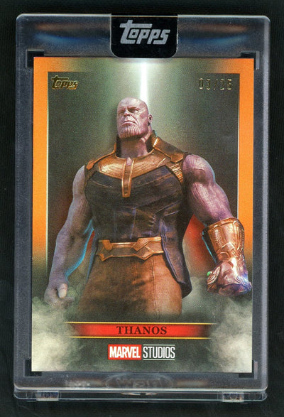 2025 Topps Avengers: Infinity War Thanos #V-01 /25