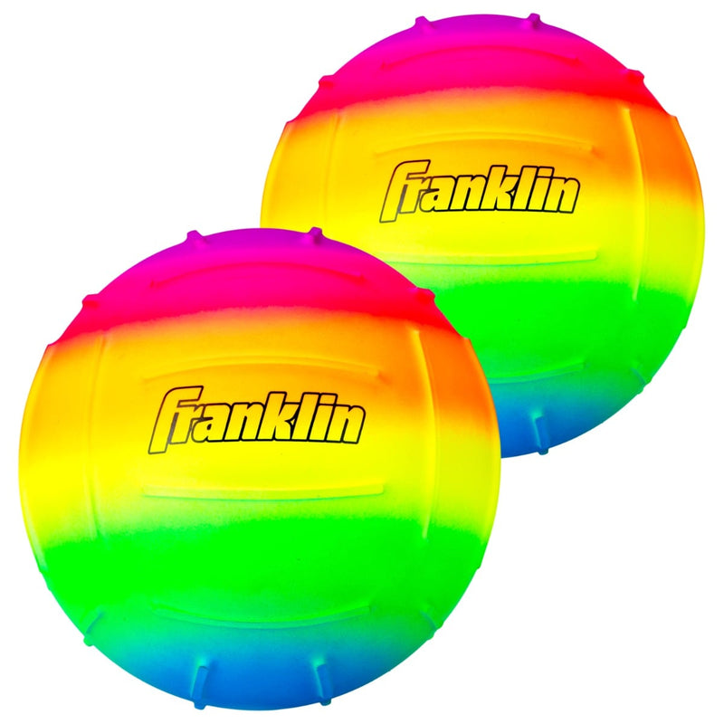 Franklin Sports Vibe 2.0 Playground Ball - 8.5 Inch - Rainbow