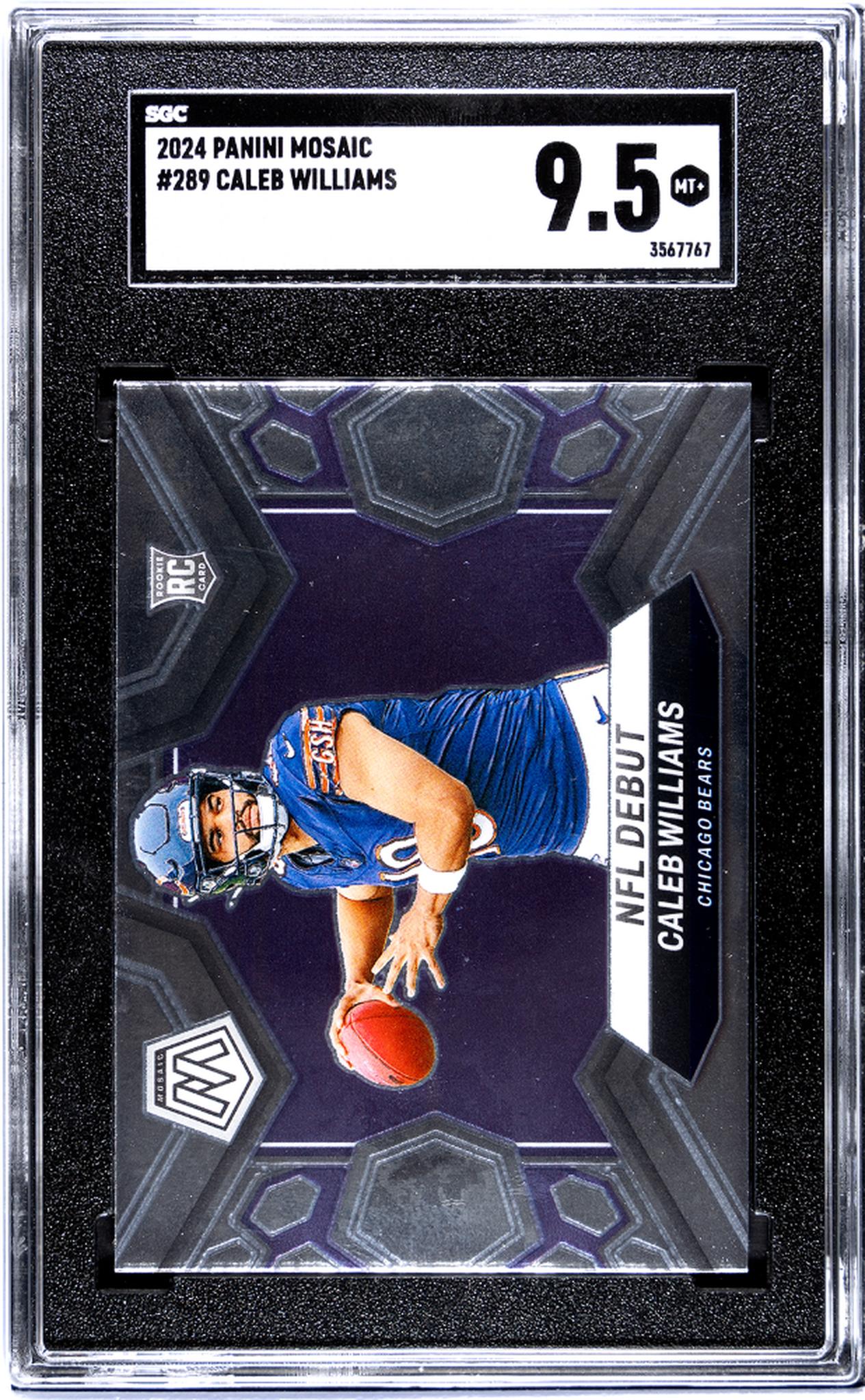 2024 Panini Mosaic #289 Caleb Williams SGC 9.5