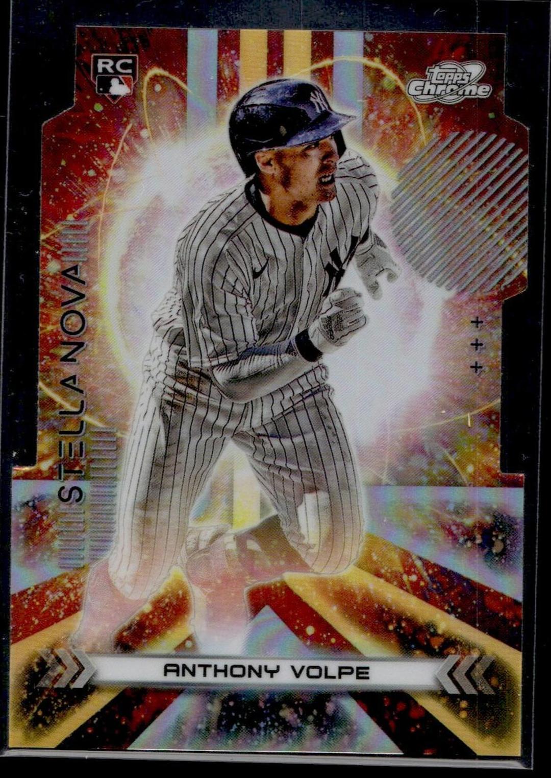 2023 Topps Chrome Anthony Volpe Stella Nova Rookie