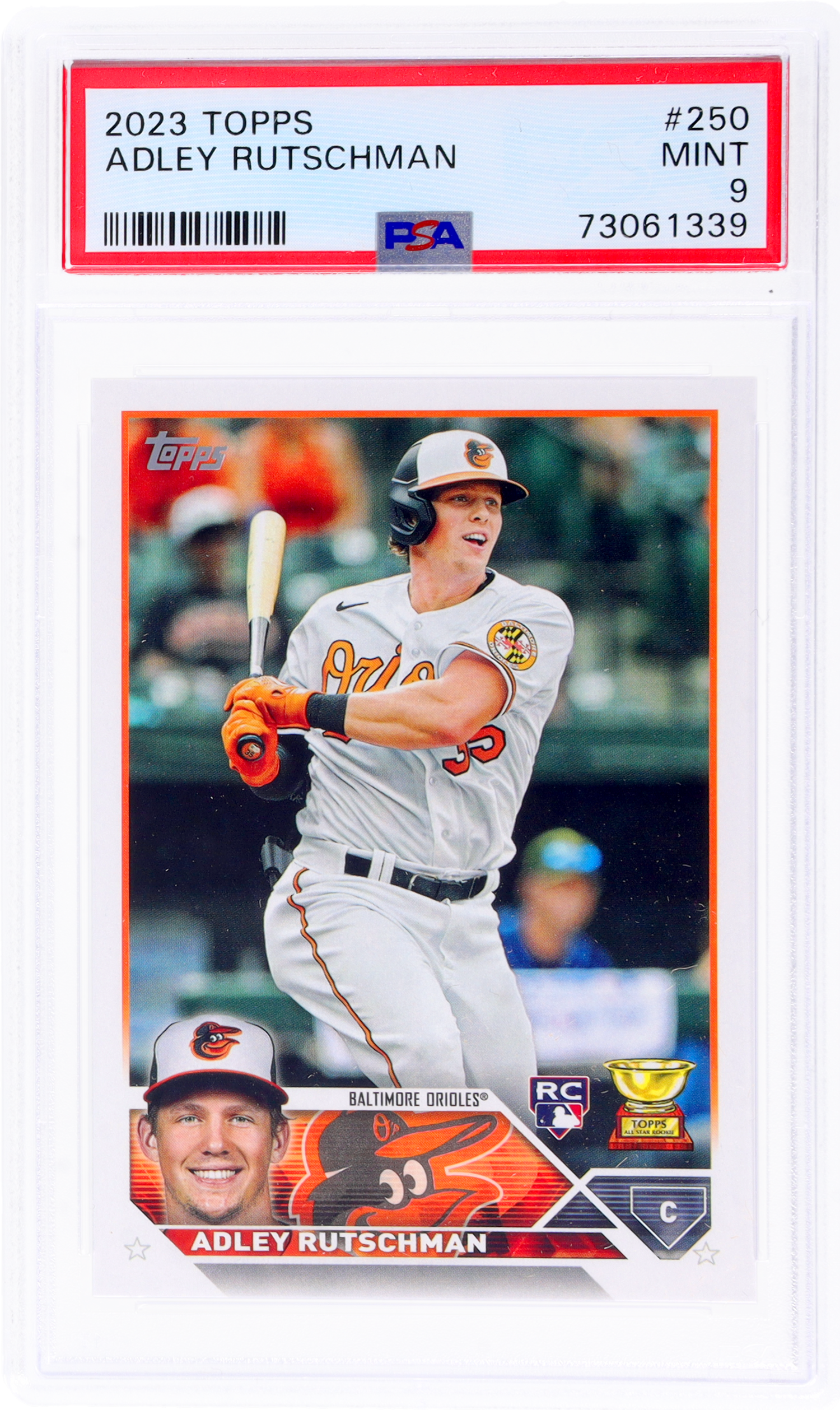 2023 Topps Adley Rutschman #250 PSA 9