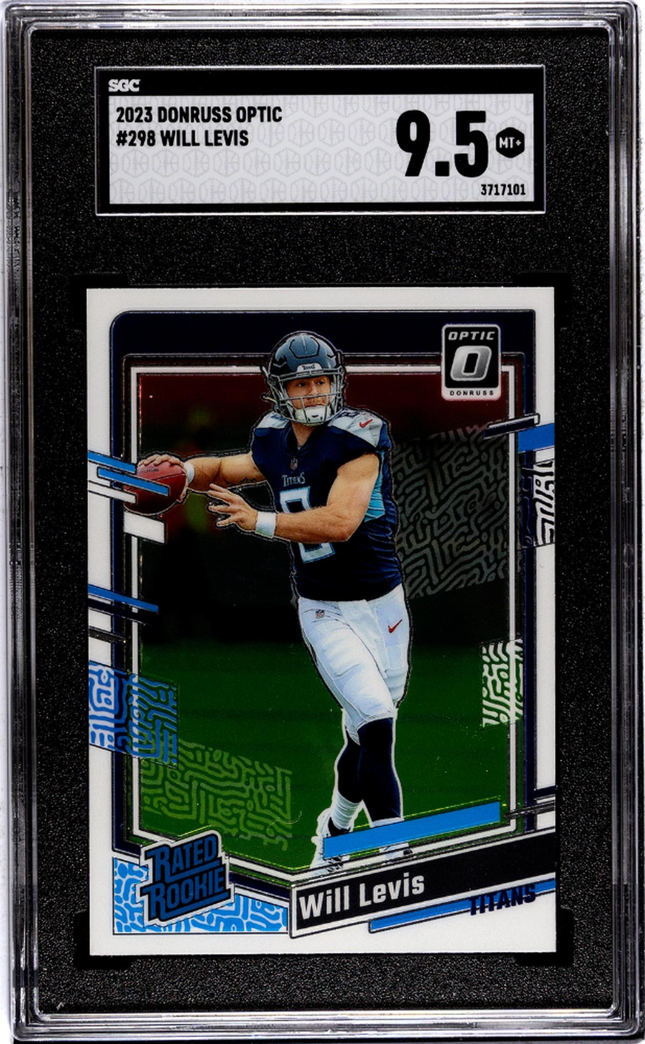 2023 Panini Donruss Optic #298 Will Levis  Rookie  SGC 9.5