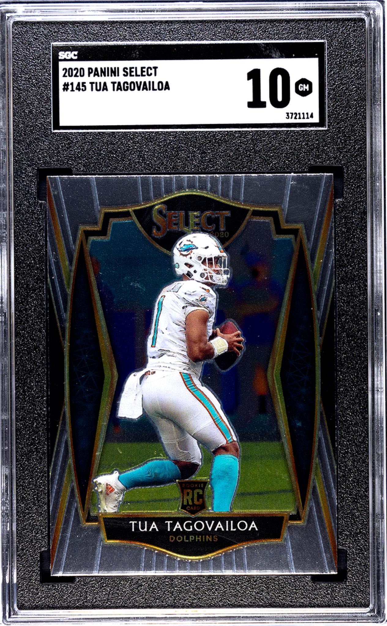 2020 Panini Select #145 Tua Tagovailoa SGC 10