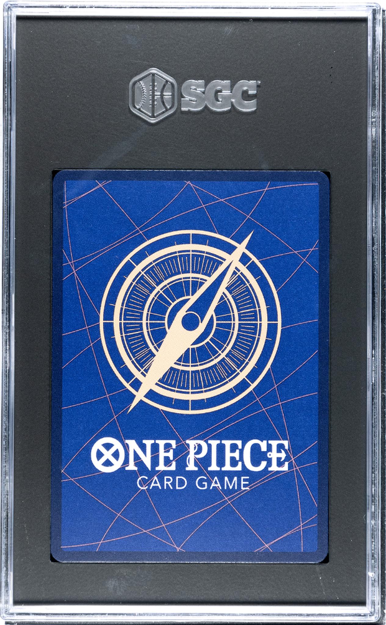 2025 One Piece Japanese A Fist Of Divine Speed #OP11-118 Monkey.D.Luffy Secret Rare SGC 10