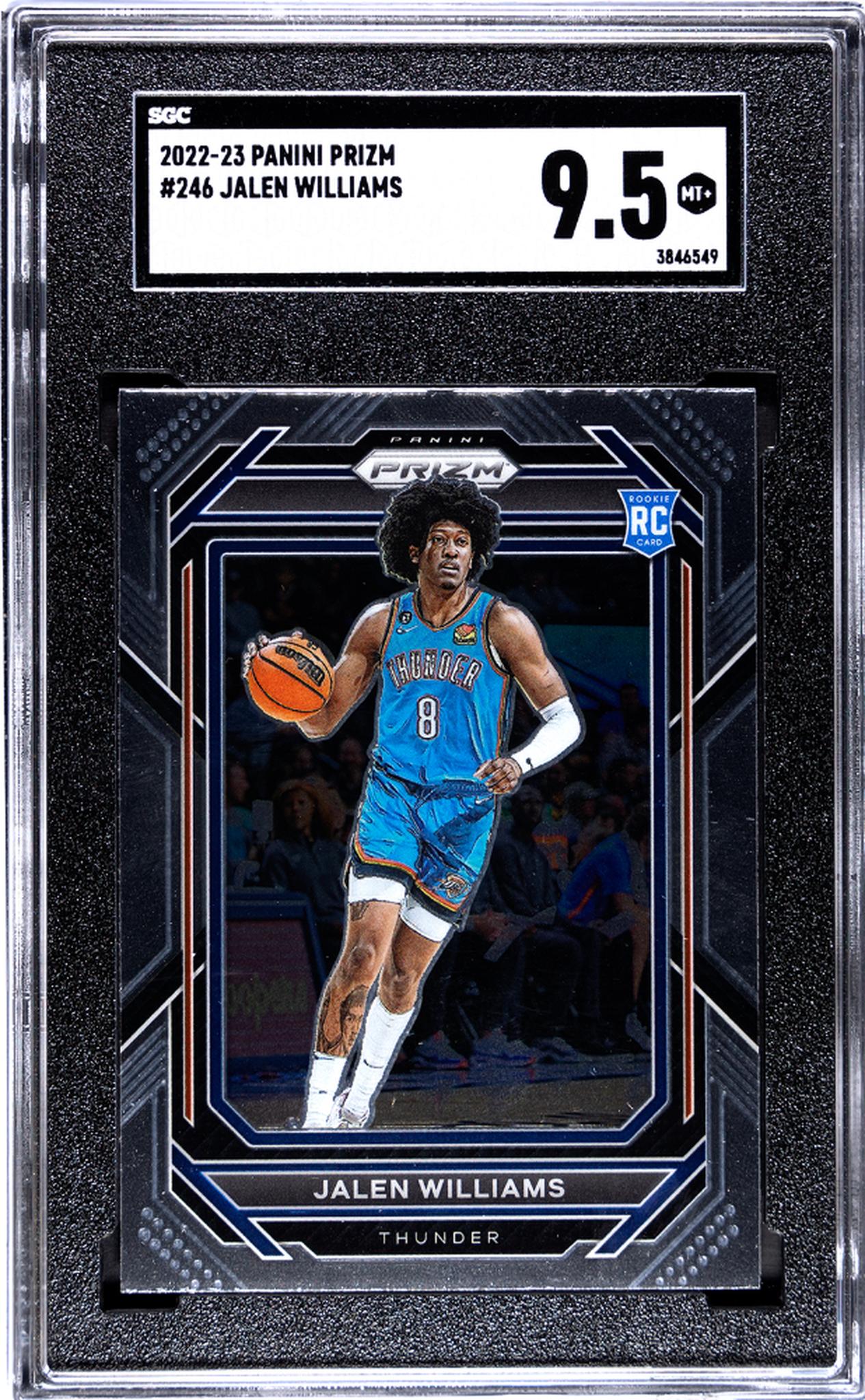 2022-23 Panini Prizm #246 Jalen Williams SGC 9.5