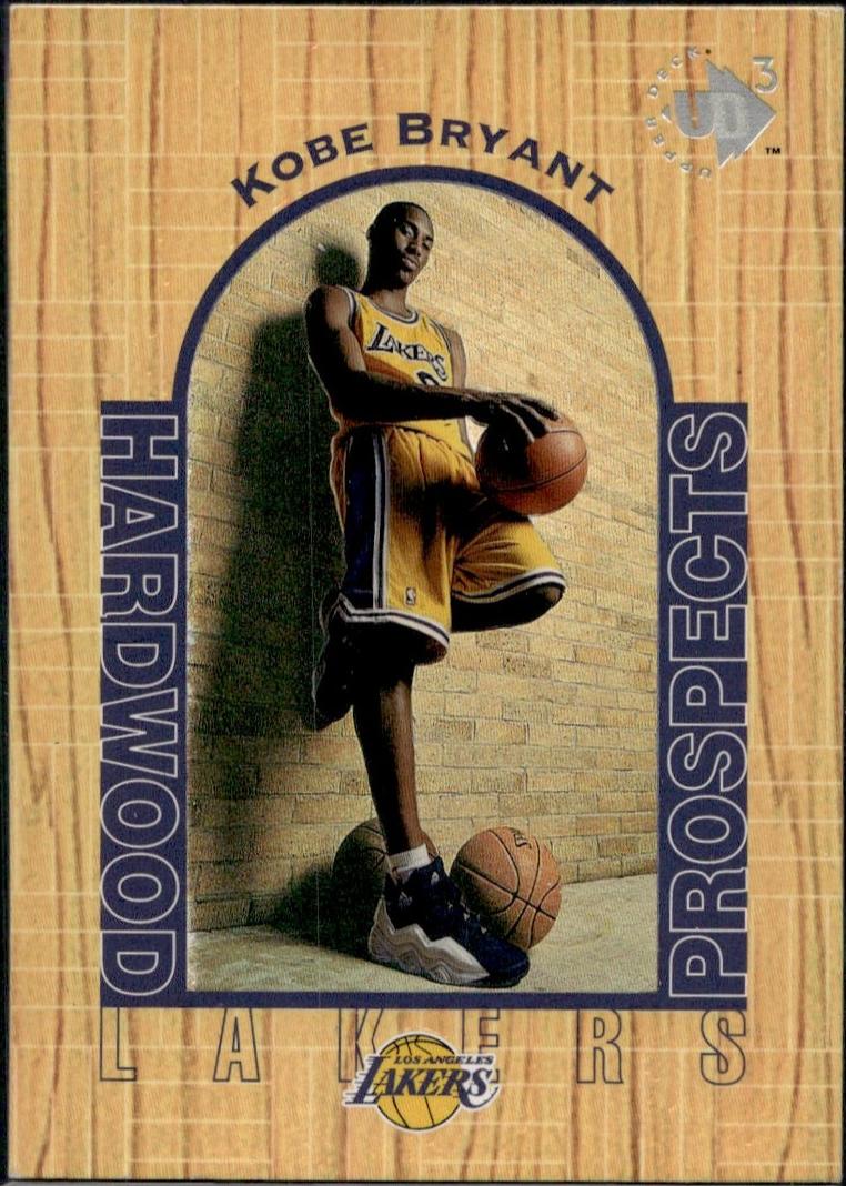 1997 Upper Deck UD3 #19 Kobe Bryant Hardwood Prospects Rookie