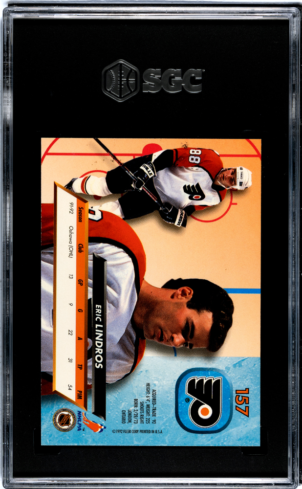 1992 Fleer Ultra #157 Eric Lindros SGC 9.5