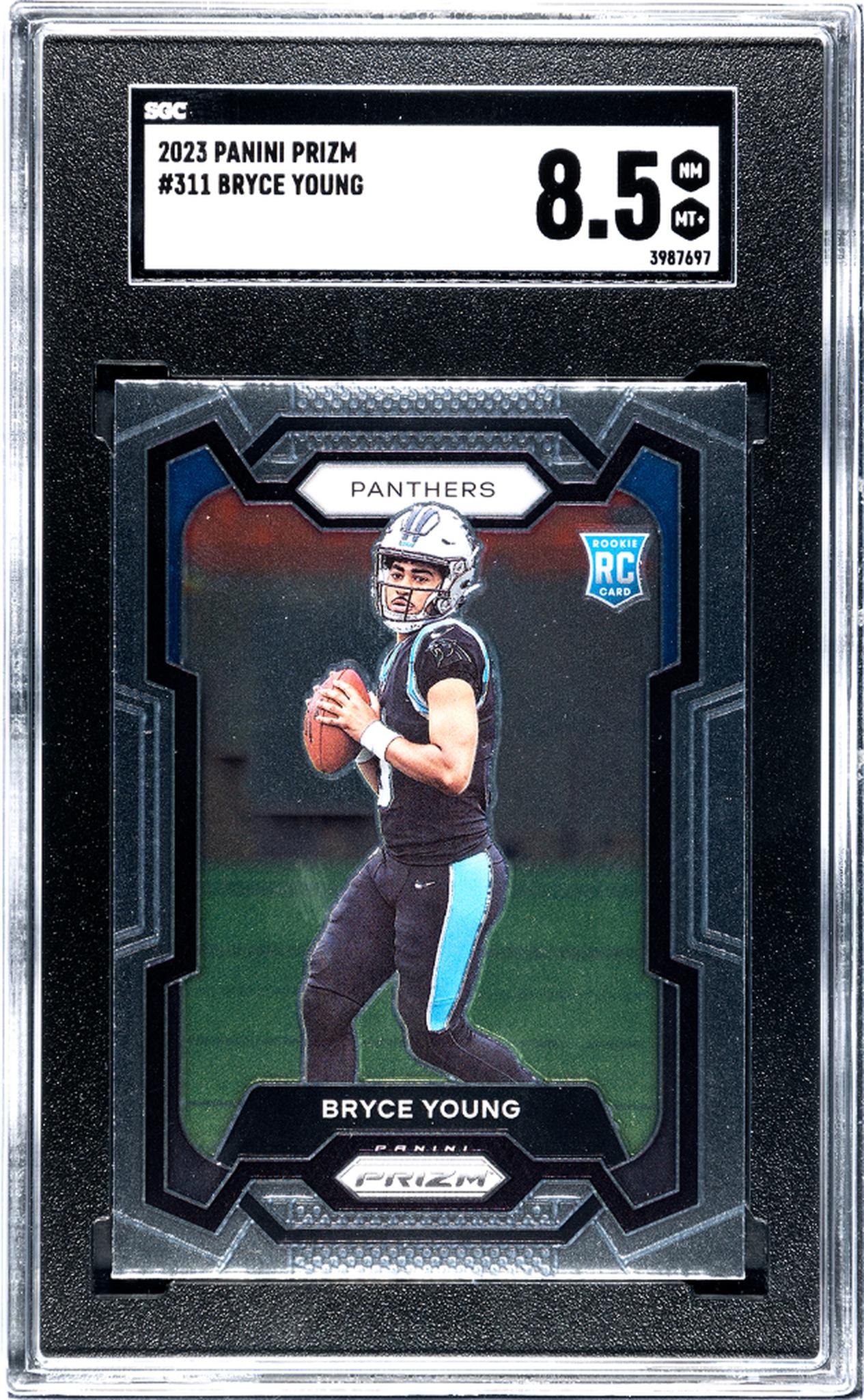 2023 Panini Prizm #311 Bryce Young  Rookie  SGC 8.5