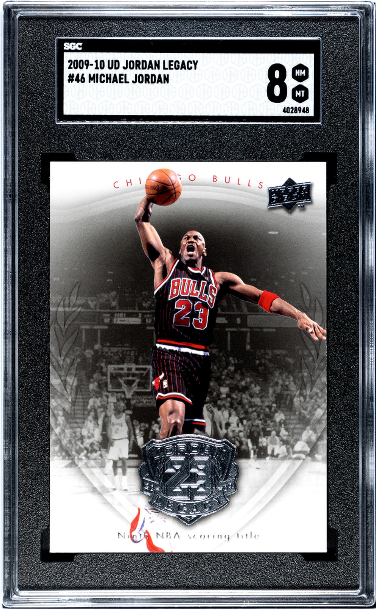 2009 Jordan Legacy #46 Michael Jordan SGC 8