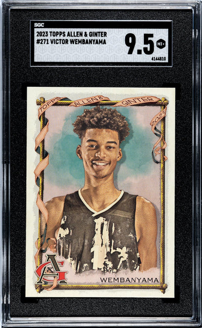 2023 Allen & Ginter #271 Victor Wembanyama The World's Champions SGC 9.5