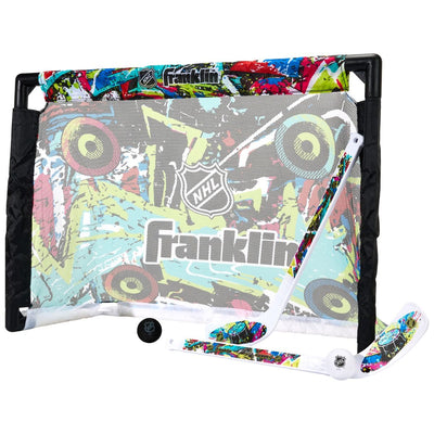 Franklin Sports NHL Mini Hockey Goal, Ball & Stick Set