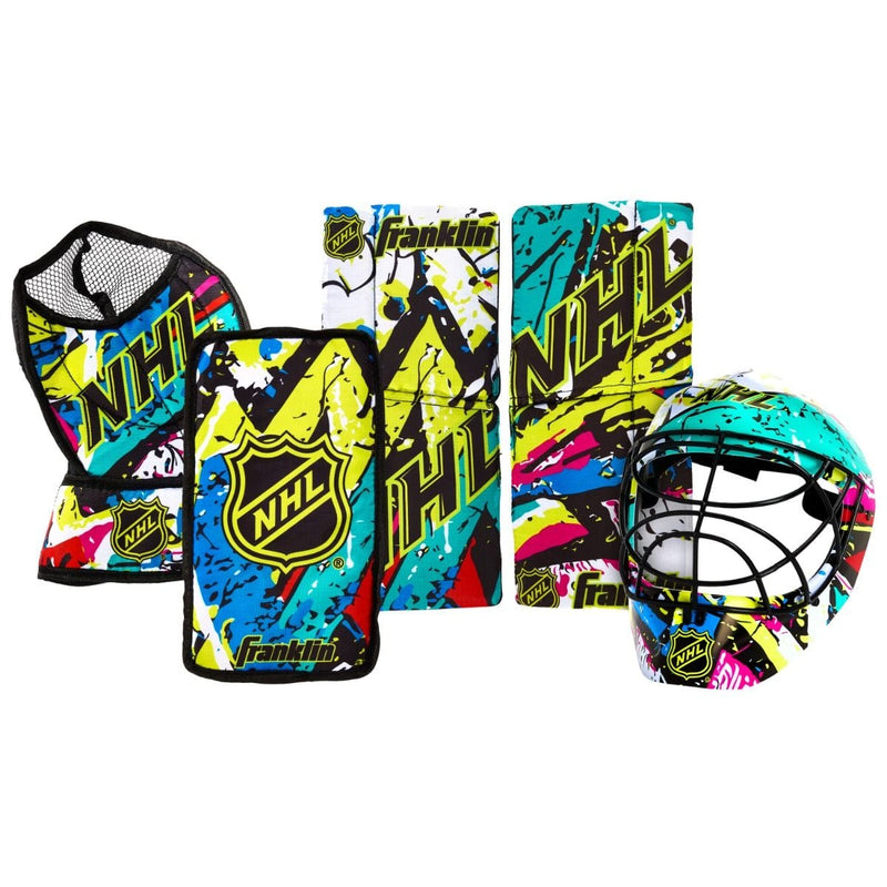Franklin Sports NHL Mini Hockey Goalie Equipment Set - Ages 3-6