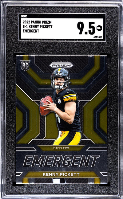2022 Panini Prizm Kenny Pickett Emergent #E-1 SGC 9.5