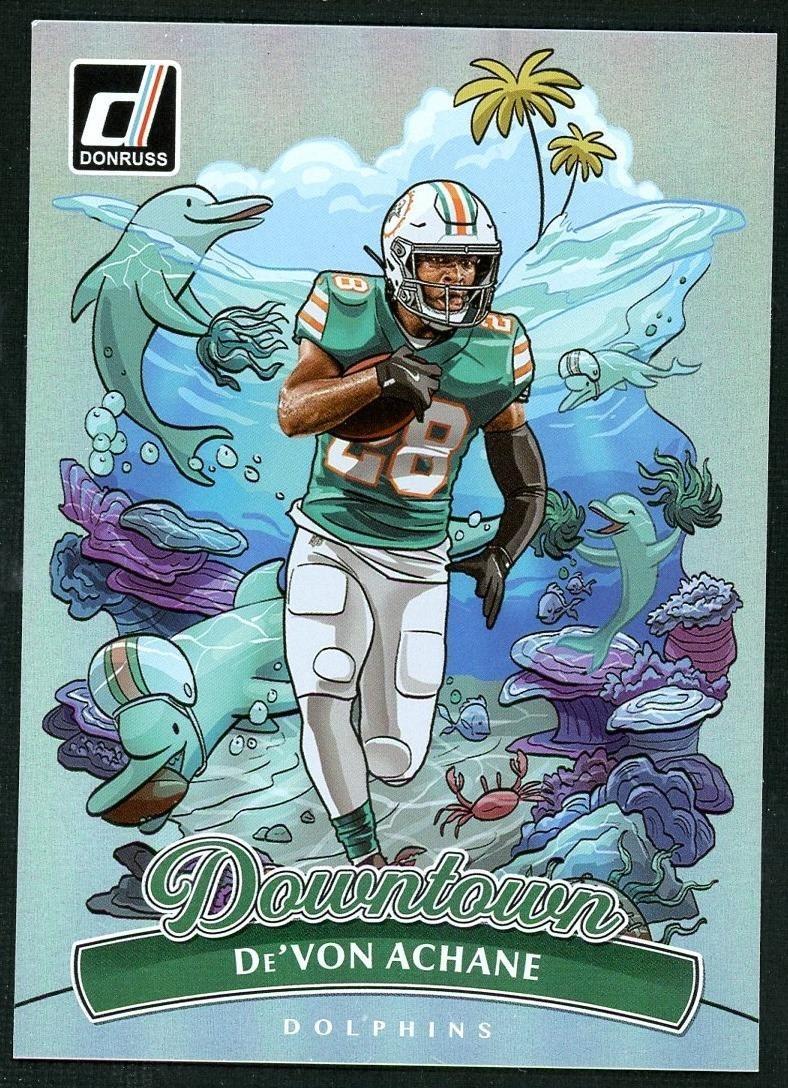 2025 Panini Donruss Downtown De'Von Achane