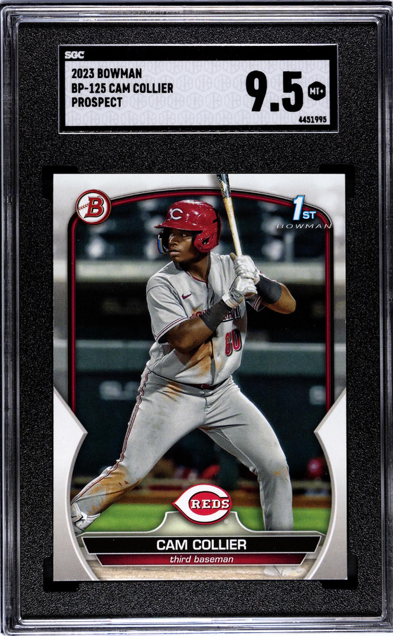 2023 Bowman Cam Collier #BP-125 SGC 9.5