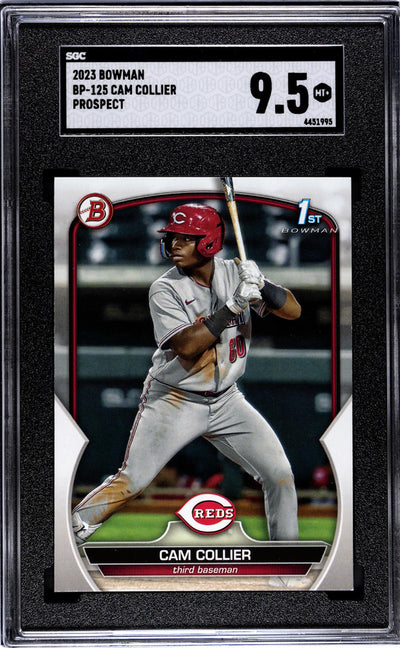 2023 Bowman Cam Collier #BP-125 1st Bowman SGC 9.5