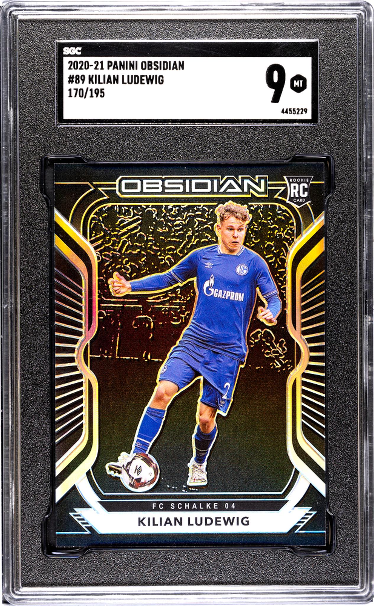 2020 Obsidian #89 Kilian Ludewig /195 SGC 9