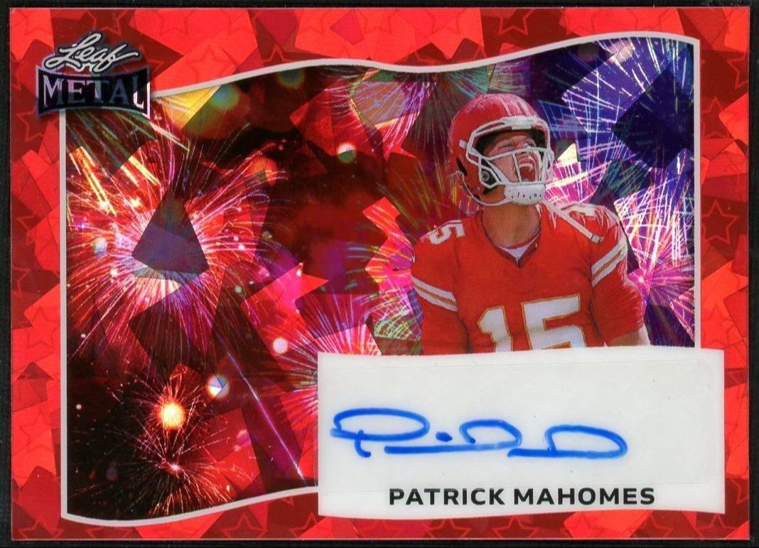 2025 Leaf Metal Patrick Mahomes Auto Independence Day /2