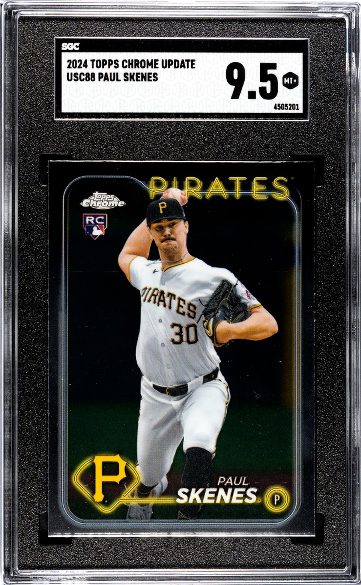 2024 Topps Chrome Update #USC88 Paul Skenes SGC 9.5