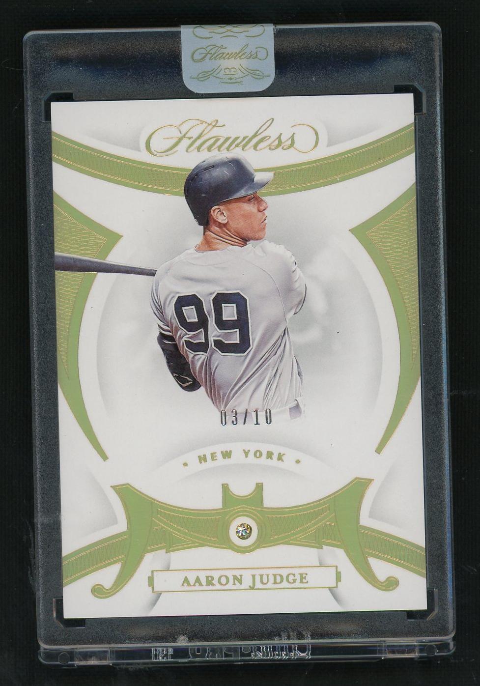 2020 Panini Flawless Aaron Judge Diamond /10