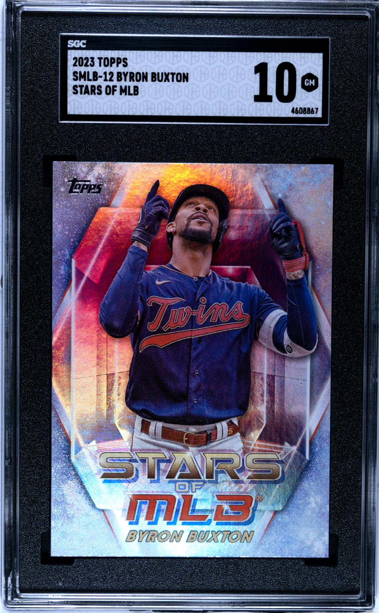 2023 Topps #SMLB-12 Byron Buxton Stars of MLB SGC 10