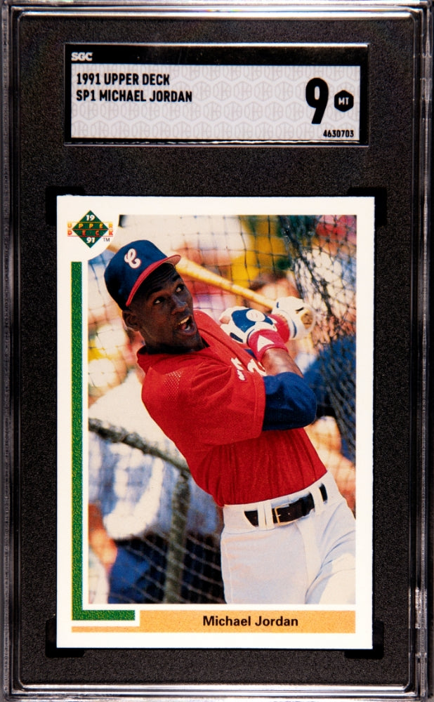 1991 Upper Deck Michael Jordan #SP1 SP SGC 9