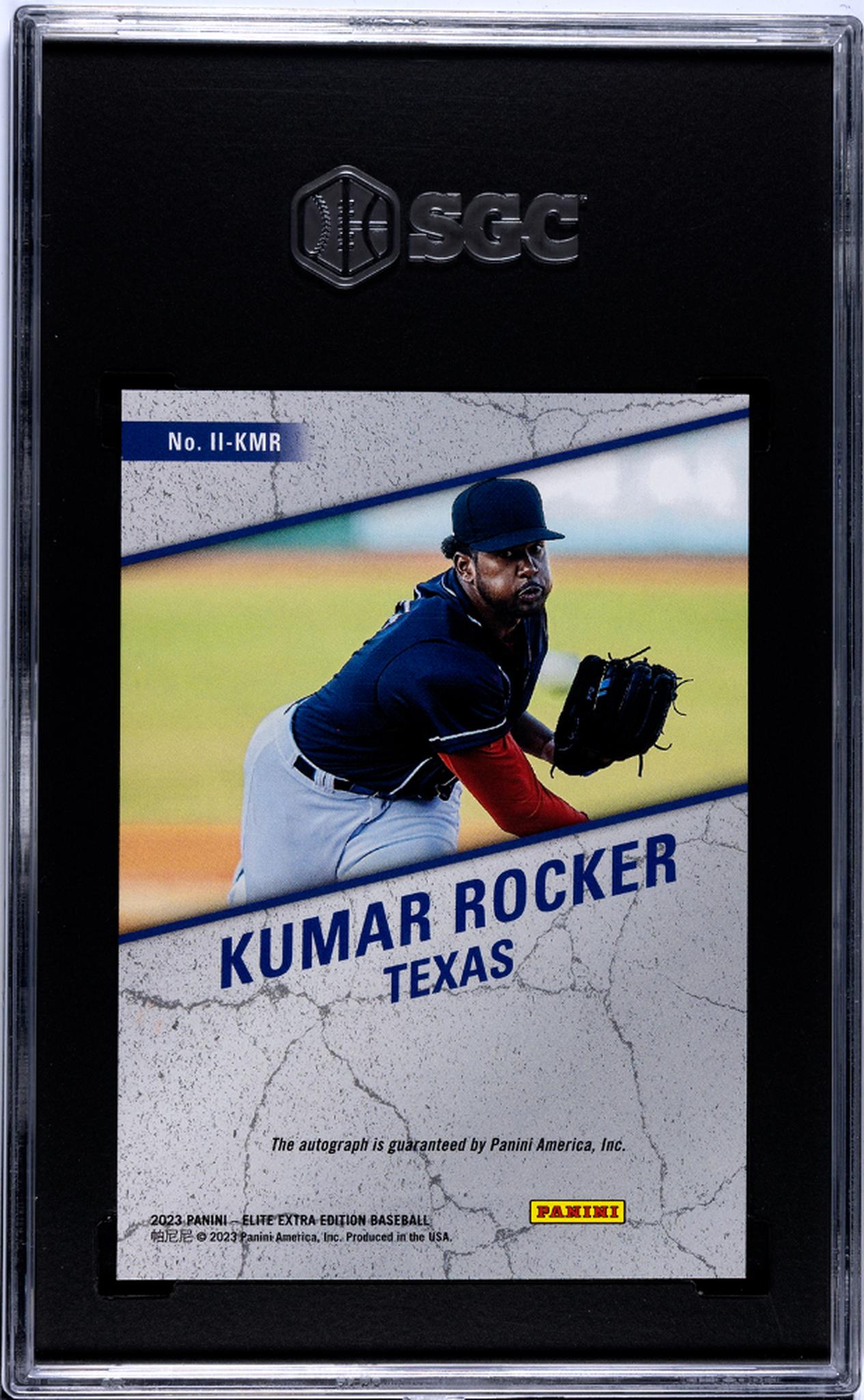 2023 Elite Extra Edition #II-KMR Kumar Rocker Impact Impressions SGC 10