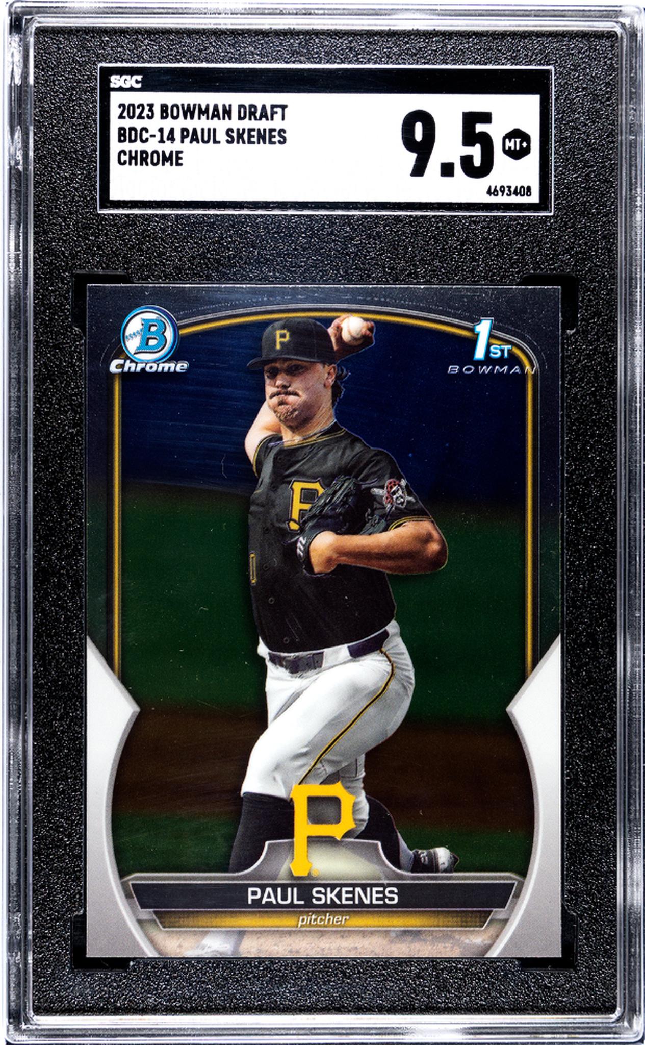 2023 Bowman Chrome #BDC-14 Paul Skenes SGC 9.5