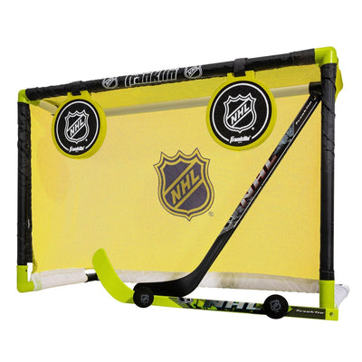 Franklin Sports NHL All Star Mini Hockey Net Set with Sticks and Balls