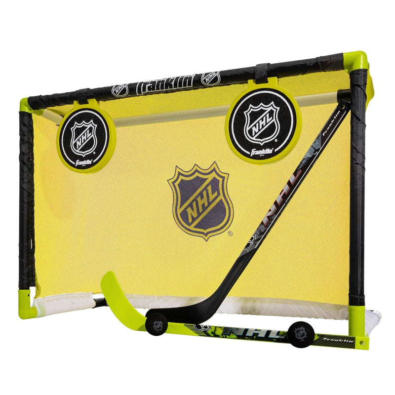 Franklin Sports NHL All Star Mini Hockey Net Set with Sticks and Balls