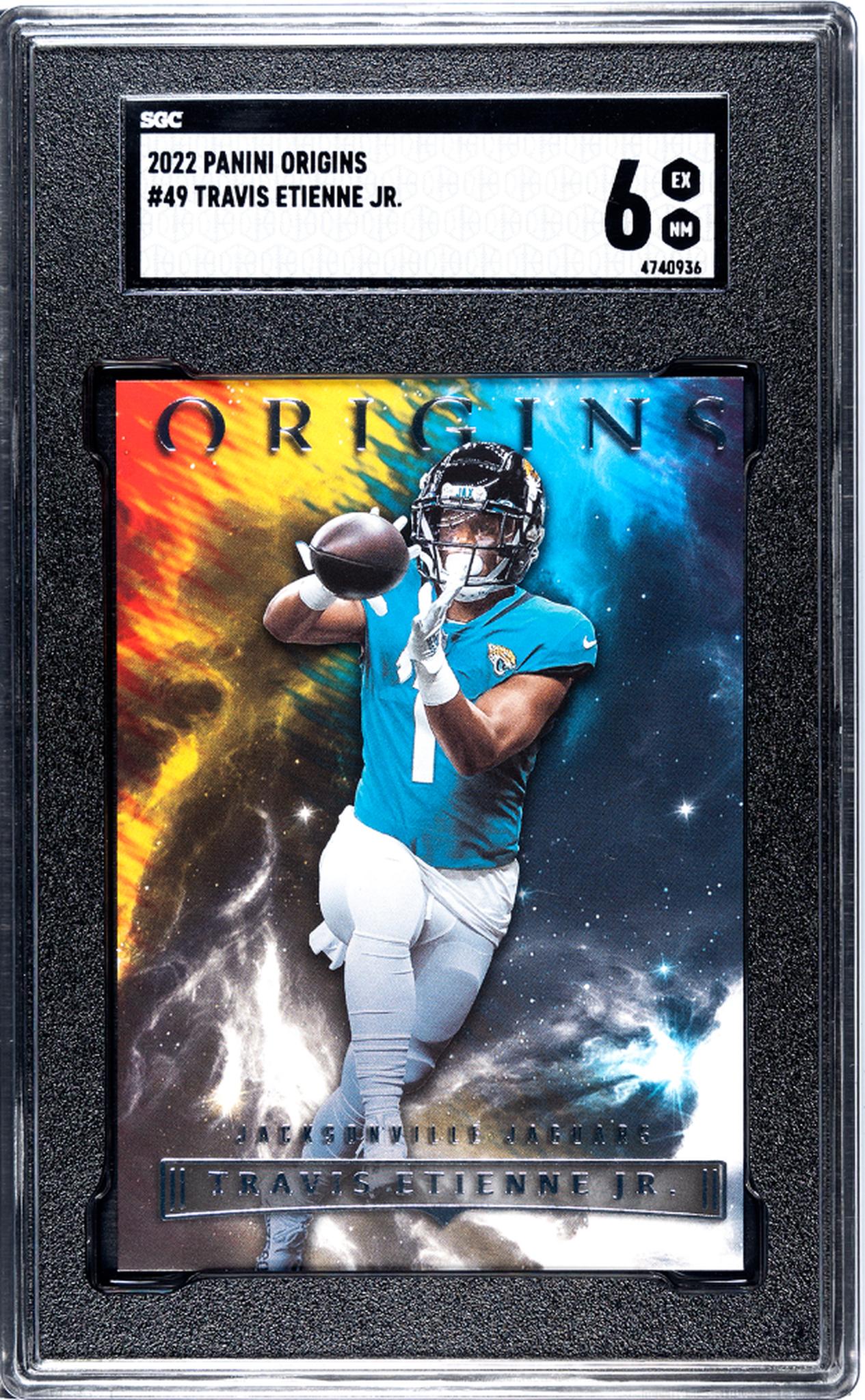 2022 Panini Origins Travis Etienne Jr. #49 SGC 6