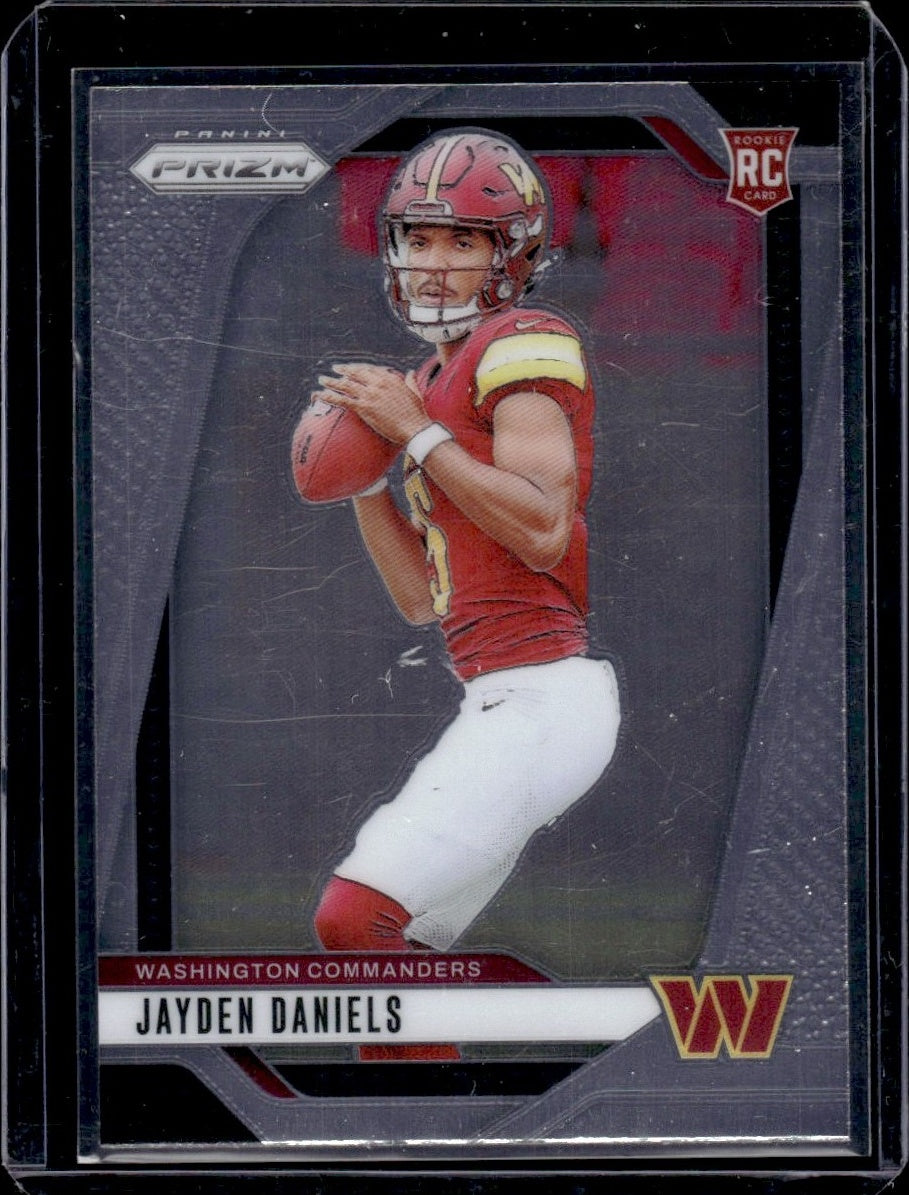 2024 Panini Prizm #347 Jayden Daniels Rookie Washington Commanders